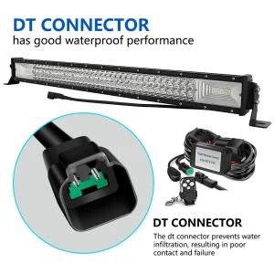 Triple Row 7D Lens Light Bar