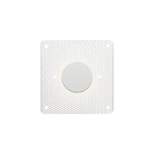 3W LED Step Foot Light Trimless Indoor Recessed Stair Light with Motion Sensor Wall Mounted Aluminum IP65 Waterproof