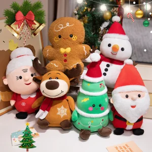 Christmas Plush Toys Set