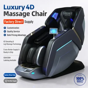L36 China Best Luxury High End Electric 4D Zero Gravity Full Body Wholesale Stretching SL Track Heated Massage Chair