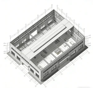 Structural Steel Fabricated Columns and Beams for Commercial Buildings and Garage Sheds