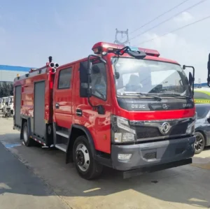 New DFAC HOWO I Suzu Fire Fighting Truck 4×2 4×4 Emergency Rescue Fire Engine Advanced Fire Extinguishing System, Factory Direct Sale at Discounted Fire Truck