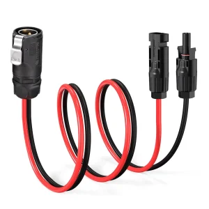 10AWG 2 موصل دائري صناعي لتوصيل الطاقة إلى محول الطاقة الشمسية لمنافذ الطاقة الشمسية في سيارات الريف وحقيبة الألواح الشمسية