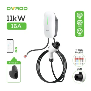 Smart 11kw Gbt EV Charging Station with APP Management Features