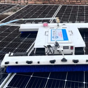 Remote Control &amp; High Efficiency Portable PV Cleaner Machine