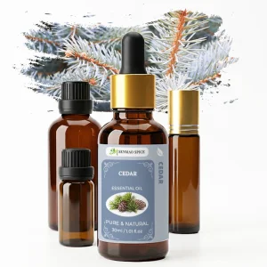 Cedarwood Essential Oil Bulk Supply From Manufacturer for Aromatherapy Beauty Care Product Manufacturing