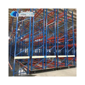 Jracking High Density Storage Solutions Electric Mobile Rack System  Automated Pallet Warehouse