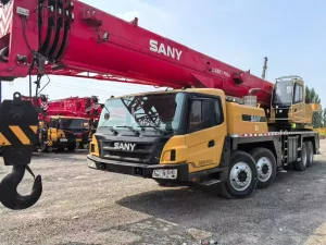 Grúa de camión usada 20-300ton Grúa de camión Sany 55ton Grúa original para la venta Stc550t5