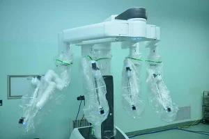 Customized OEM Disposable Medical Equipment Sleeve / Cover Surgical Robot Protective Drapes