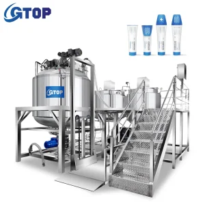 Ointment Vacuum Emulsifying Liquid Detergent Production Line