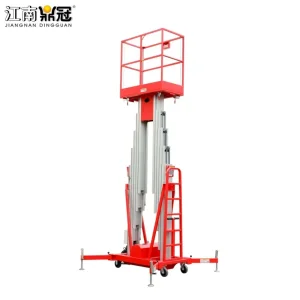 Factory Top Selling Mobile Trailer Hydraulic Aluminium Ladder Lift Aluminum Lifting Platform