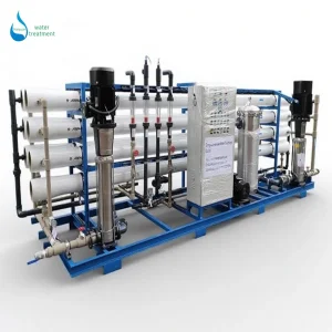 Large Scale Brackish Drinking Well Salt Seawater Sea Water Desalination Treatment Filtration Purification Industrial RO Reverse Osmosis System Purifier Filter