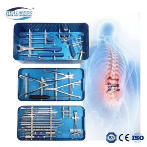 Factory Price Hot Selling High Quality Orthopedic Surgical Spinal 6.0 Pedicle Spinal Screws Instrument Set