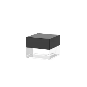 High-Quality 30g Luxury square cosmetics glass jar