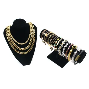 Mens Multi-Layered Necklaces Set