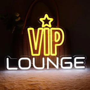 VIP Lounge Neon Lights
