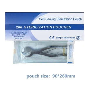 Pacotes Envelopes para Esterilização de Instrumentos 50 X 100 mm, Auto