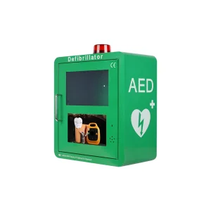 Wap-Health M2 Smart Wall Mounted Video Defibrillator Aed Box Metal Cabinet for Aed