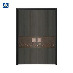 Custom Copper Paint Cast Aluminum Door Tank Design