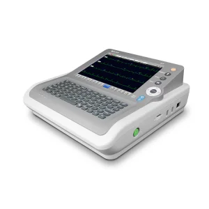 Dispositivo portátil de grabación de ECG de color médico Holter ECG 12 canal máquina de presión arterial precio monitor de ECG EKG