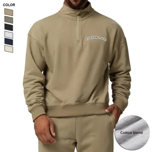 Custom Logo Mens Pullover Hoodie