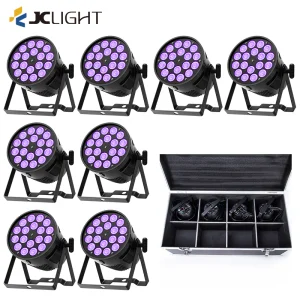 18Pcs Rgbw 4In1 Led Par Light 18*10W Par Can Stage Light