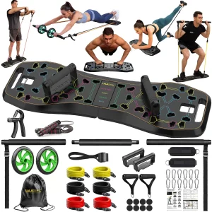 Factory Price Portable Multi-Function Body Building Home Gym Sport Strength Fitness Training Workouts Sports Equipment Push up Board Bars