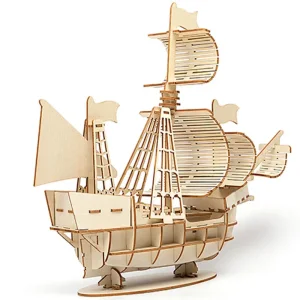 Wholesale DIY Wooden Sailing Ship Model Kit