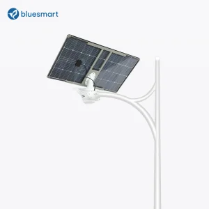 100W Iluminação LED Solar Integrada para Jardim ao Ar Livre, Lâmpada de Rua Solar, Iluminação de Segurança Solar