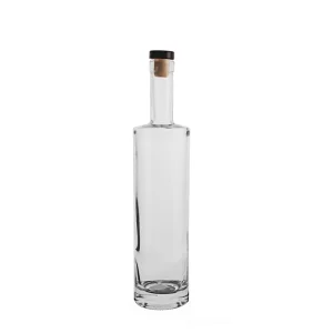 China 500 ml clear liquor wine glass bottle