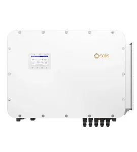 Marca Solis 75kw 80kw 100kw 125kw 3 Fase 380VAC 400VAC Híbrido on off Rede Inversor Solar Comercial