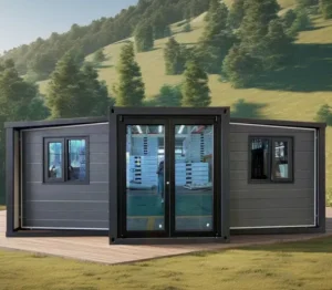 Modern Prefabricated Shipping Container House Villa Use