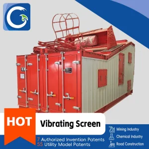 Asphalt Vibrating Screen Smart Screening Equipment Road Construction Machine