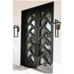 Double Swing Security Door