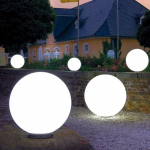 Color Change RGB Garden Sphere Lights IP65 Waterproof Solar LED Ball Light Outdoor Street Magic Ball Floating Pool LED Light