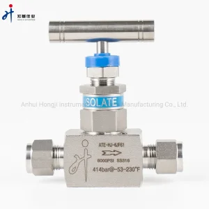 Silver Plated Needle Valve
