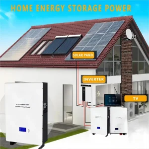 Funsong Power Wall Lithium LiFePO4 Solar Powerwall Home Battery 48V 100ah 200ah 400ah 5kwh 10kwh 20kwh Solar Energy Systems