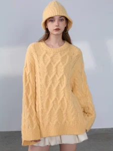 Pure Cashmere Oversized Sweater