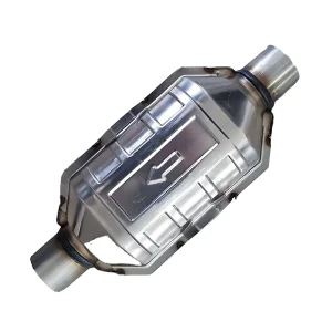 High Flow Automotive Exhaust System Ceramic Honeycomb Carrier Three Way Universal Catalytic Converter