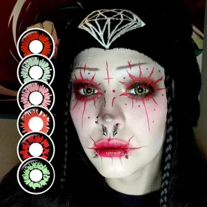 Pseyeche Cosplay Contact Lenses Wholesale Lenses Eye Contact Colour Les Lentilles Pour Les Yeux Lentes De Contacto Halloween