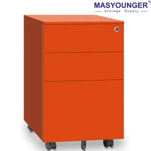 Stylish Mobile Office Pedestal with 3 Spacious Drawers