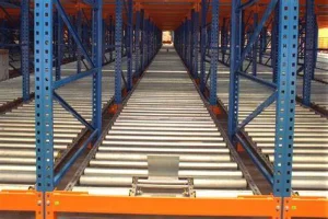 Live Racking System for Enhanced Efficiency in Warehouse Storage