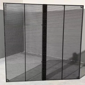 HD Indoor P3.91*7.82 Glass Window Transparent LED Display Screen for Mall Advertising