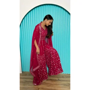 Beautiful Traditional Chinese Clothing-Top Bottom Koti