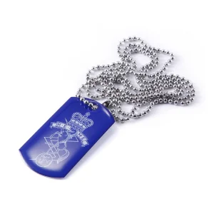 Personalized Stainless Steel Dog Tag – Custom Engraved Pet Name ID Tag for Collars