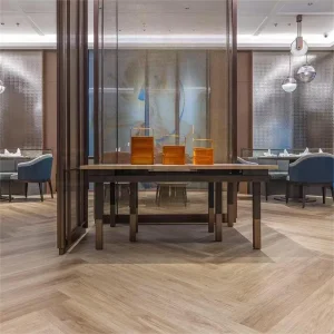 Oak Herringbone Floor