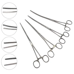 Stainless Steel Intestine Clamp Pliers for Cat Dog Animals Pet Orthopedics Veterinary Surgical Instruments