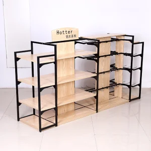 Double Side Wood Rack