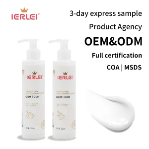 IERLEI OEM/ODM Natural Organic Sensitive Skin Care Olive Oil Children's Body Lotion Nourishing Moisturizing Baby Body Lotion