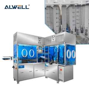 Automatic Hyaluronic Acid Liquid Gel Pfs Prefilled Stoppering Nested Syringe Filling Machine